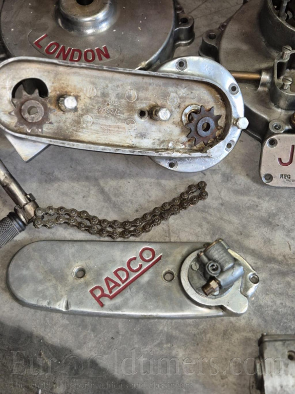 Radco 500 cc OHV 1928 in parts