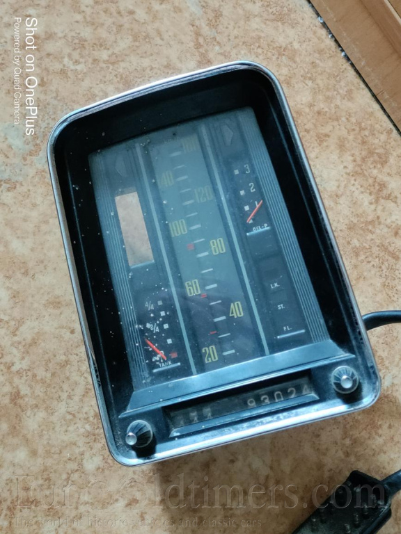 Tachometr Mercedes Benz W110 - 1960