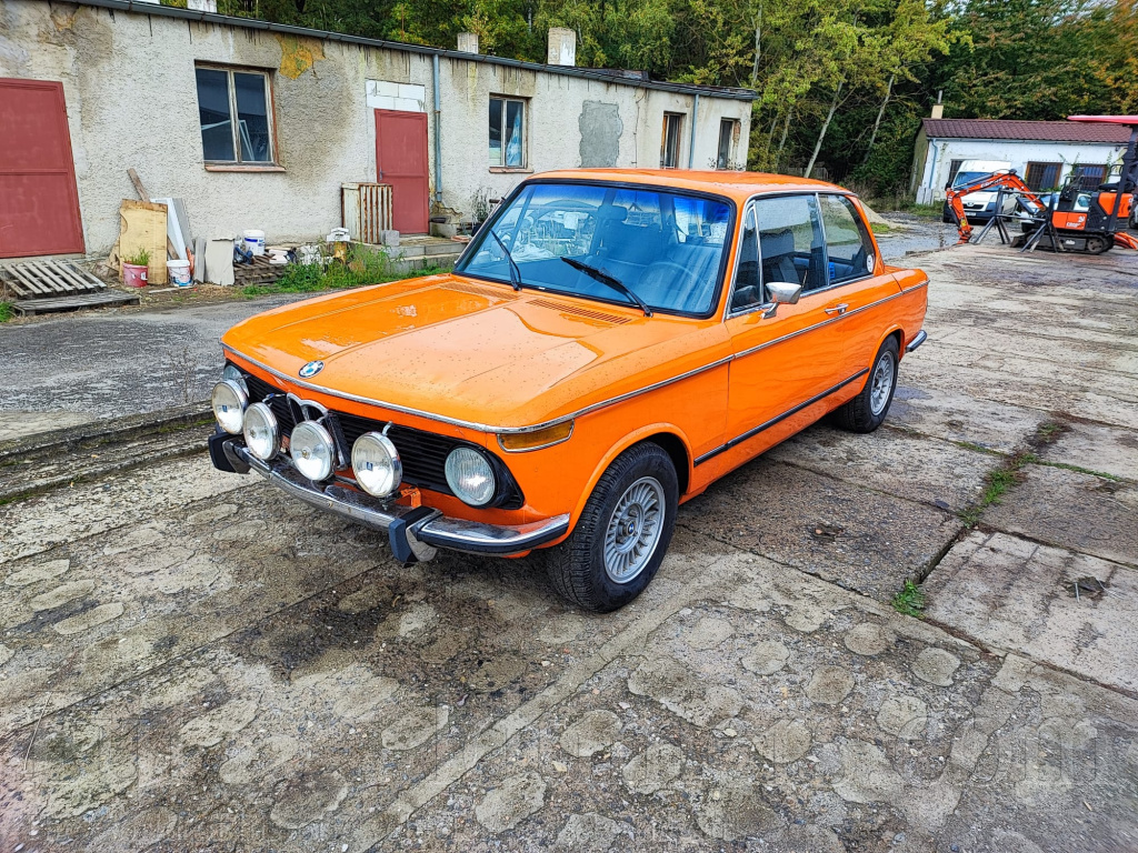 BMW 2002 Tii, rv. 1975, platný Tp