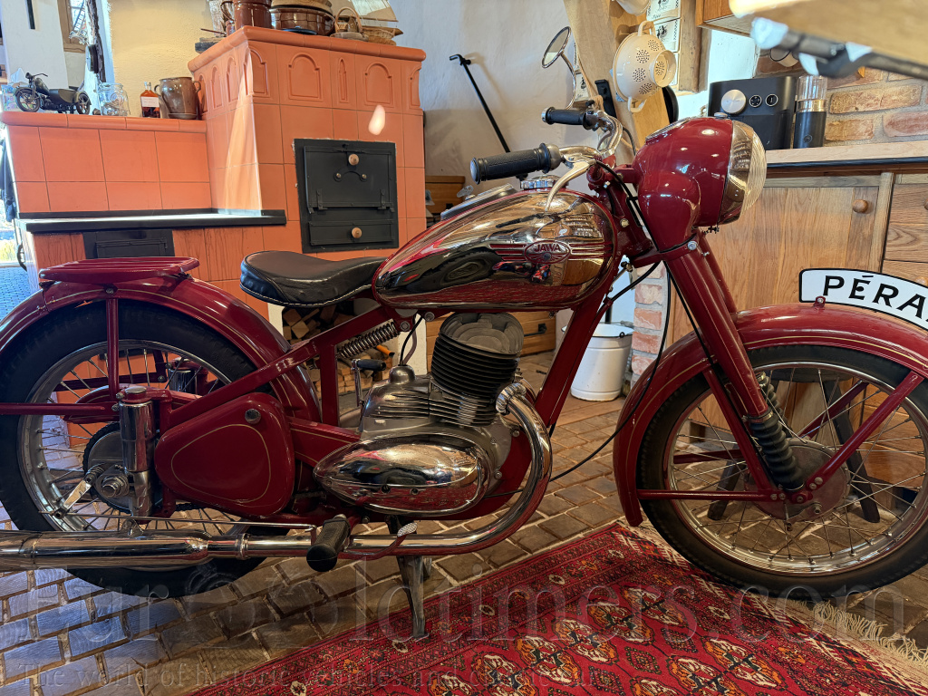 Jawa 250 Perak 1954 - po GO, krásný stav