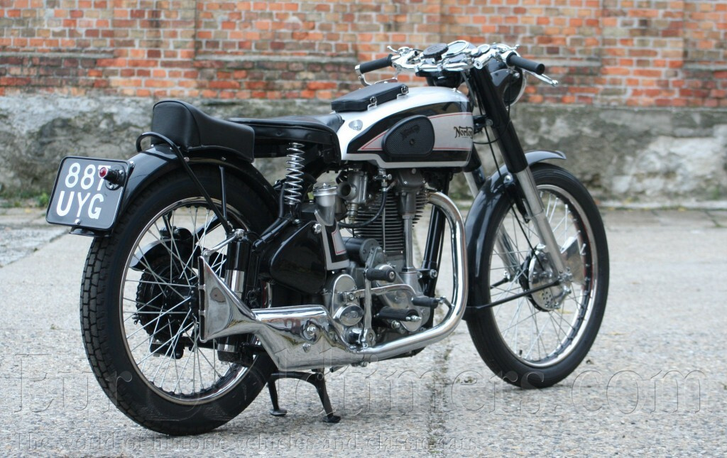 Norton Inter 1951 500cc OHC TT history
