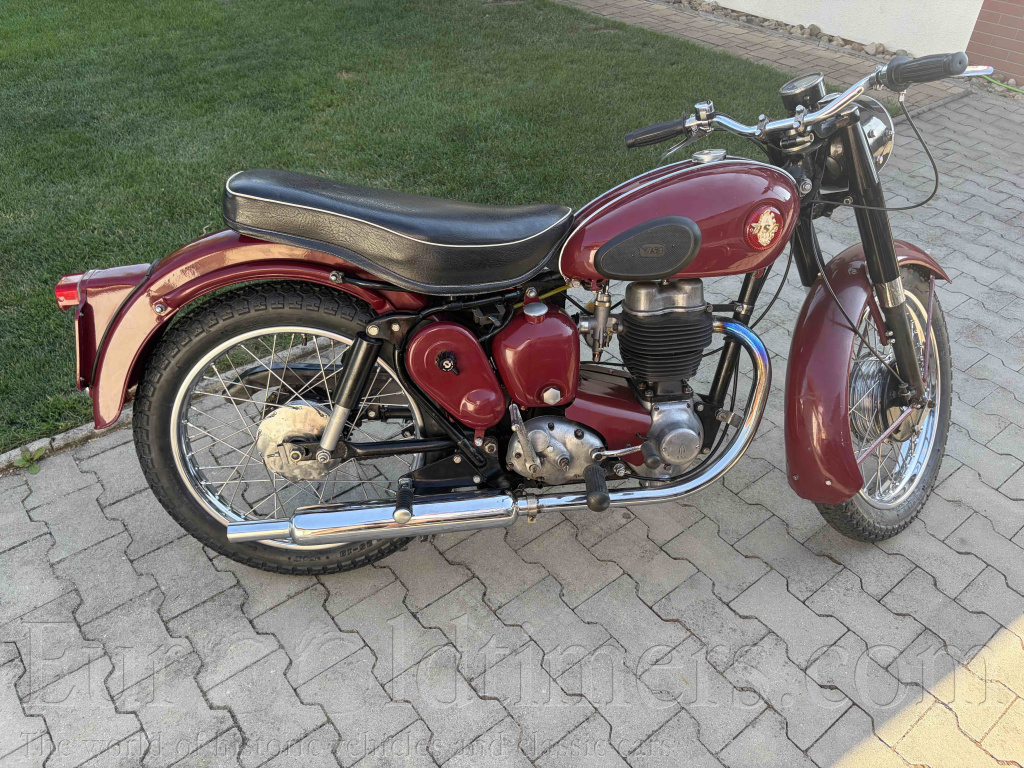 BSA C12 r.v. 1956