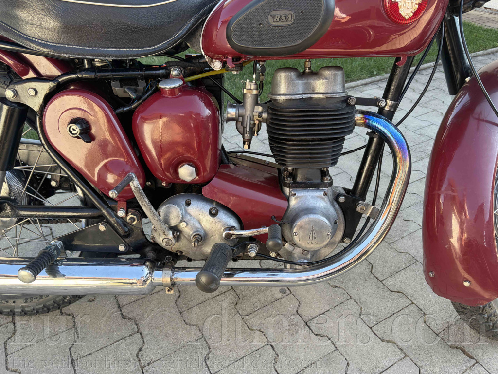 BSA C12 r.v. 1956