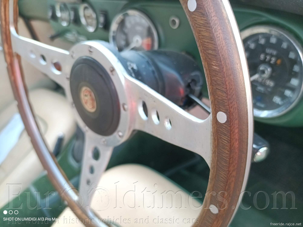 MG Midget 1962 po celk. renovaci 