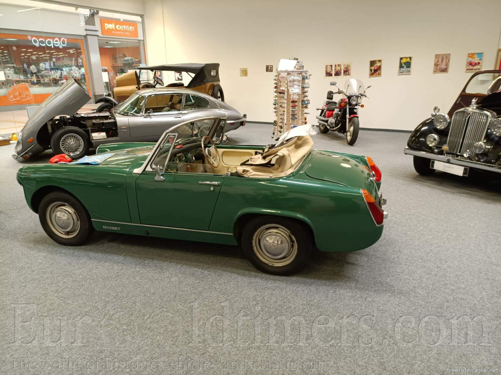 MG Midget 1962 po celk. renovaci 
