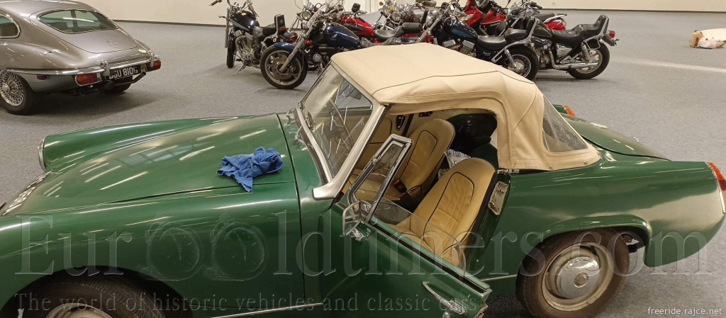 MG Midget 1962 po celk. renovaci 