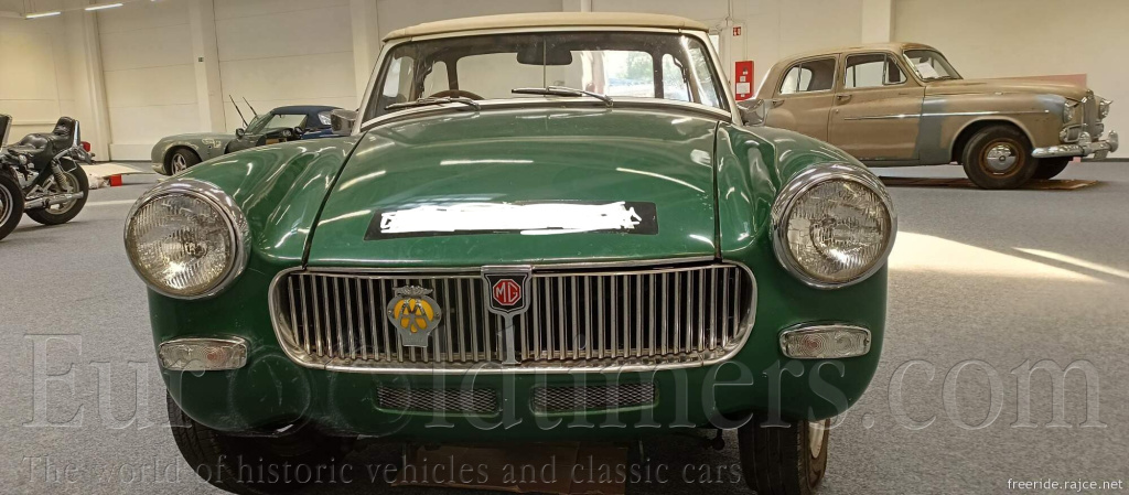 MG Midget 1962 po celk. renovaci 