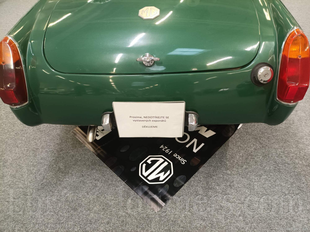 MG Midget 1962 po celk. renovaci 