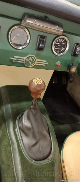 MG Midget 1962 po celk. renovaci 