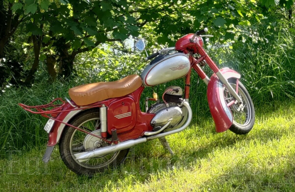 Jawa ČZ 150/352 půlbuben 1955