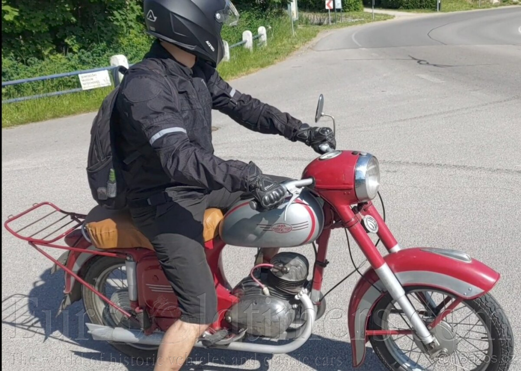 Jawa ČZ 150/352 půlbuben 1955