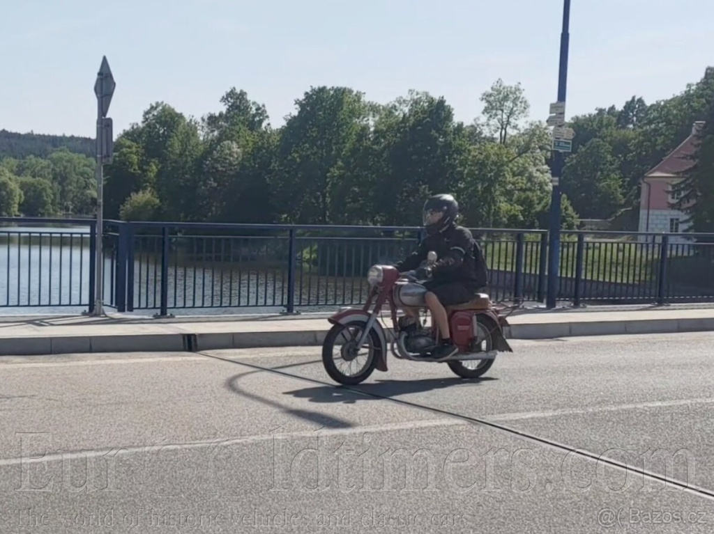 Jawa ČZ 150/352 půlbuben 1955