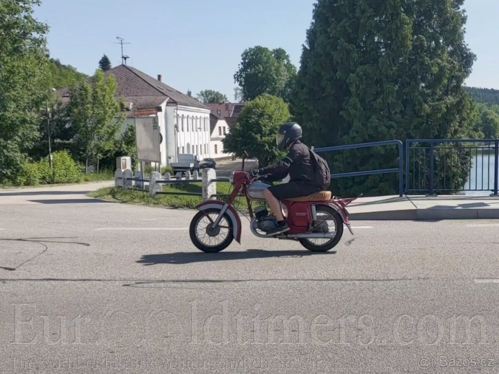 Jawa ČZ 150/352 půlbuben 1955
