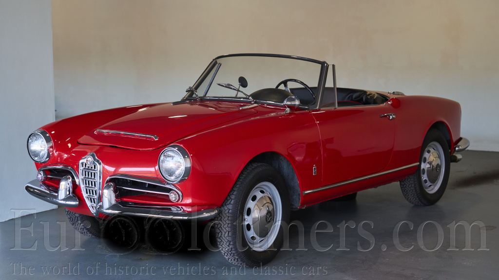 Alfa Romeo Giulia spider 1600 v.r. 1965
