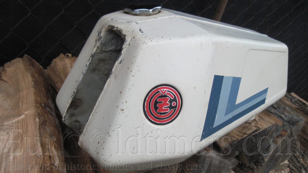 Nádrž ČZ motokros rakvička