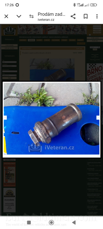 Zadní světlo Bosch JN4 