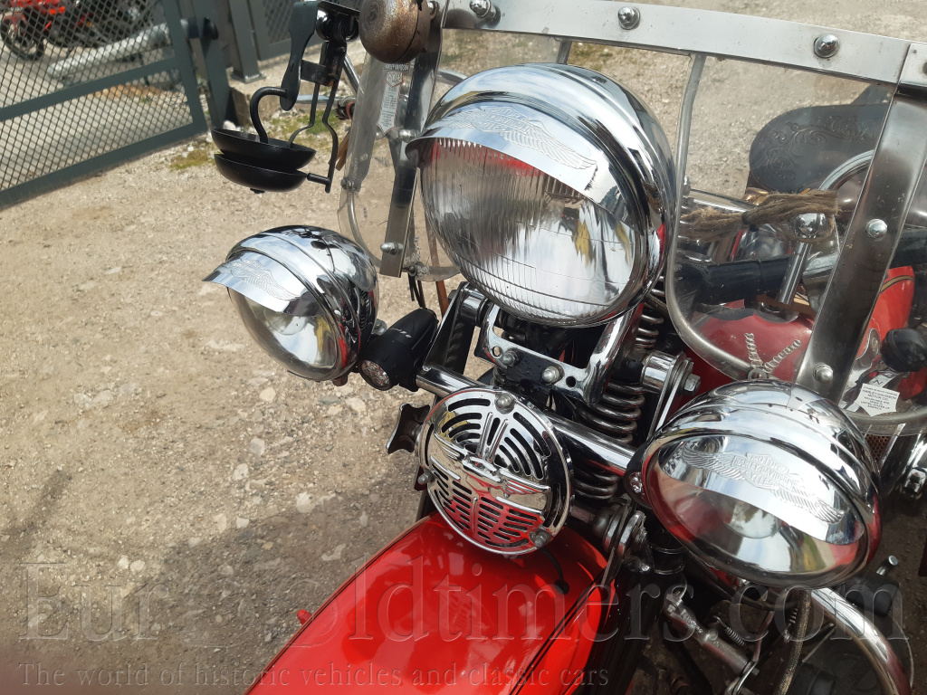 Harley Davidson+ sidecar WLC 750c