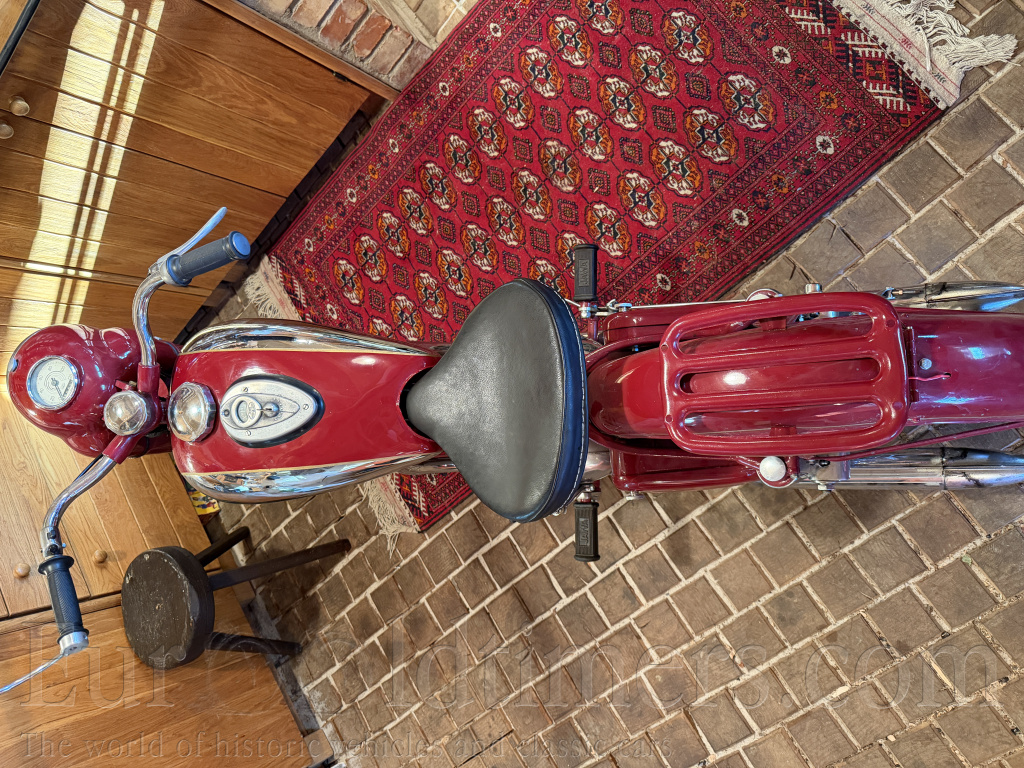 Jawa 250 Perak 1954 - po GO, krásný stav