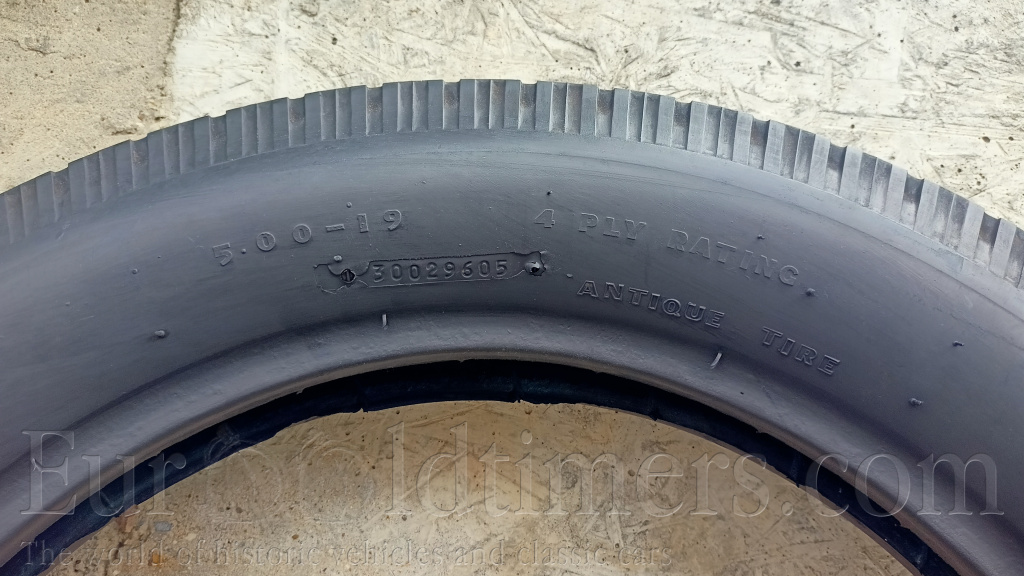 Historické pneu 5,00 – 19 Good Year