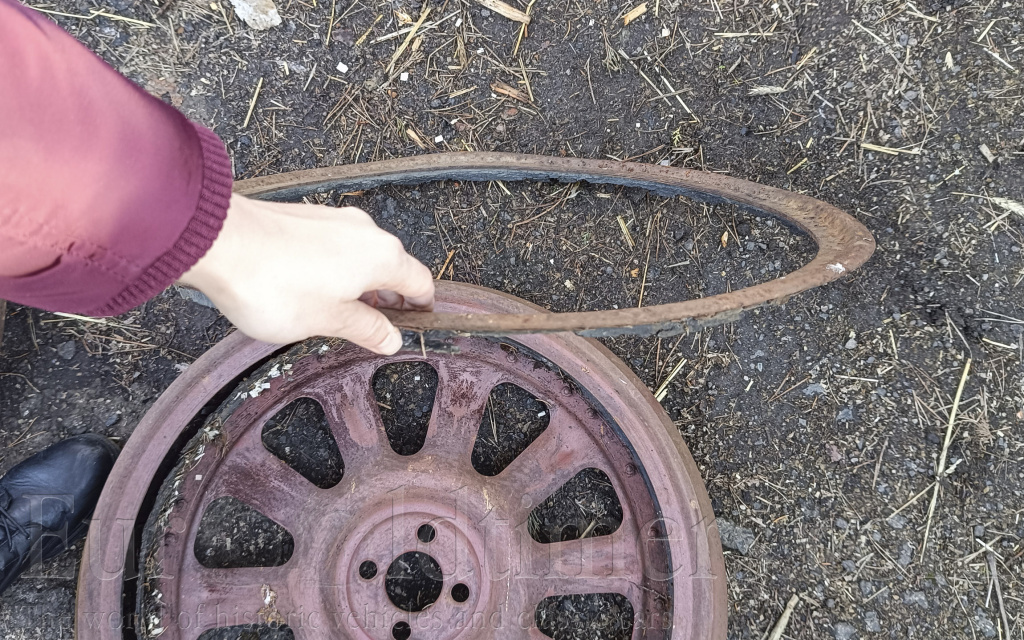 Kola na muniční vozík IF8 