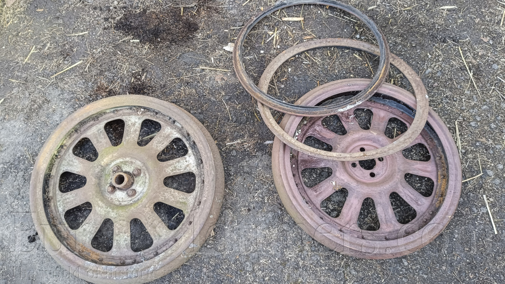 Kola na muniční vozík IF8 