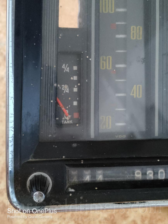 Tachometr Mercedes Benz W110 - 1960