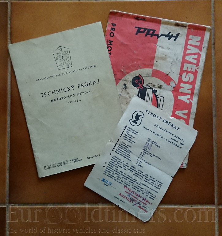 Skútr Čezeta 175 502 + PAv 41