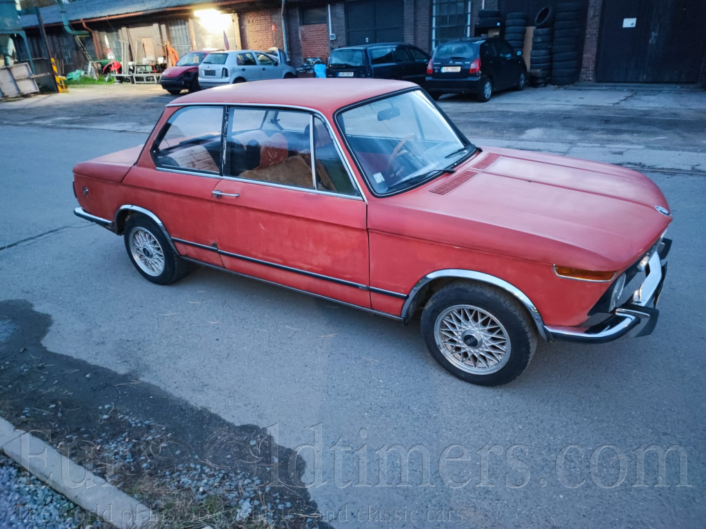 BMW 1502 coupé před renovací s Tp