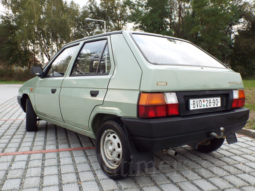 Škoda Favorit 136lux r.v 1990, STKplatná