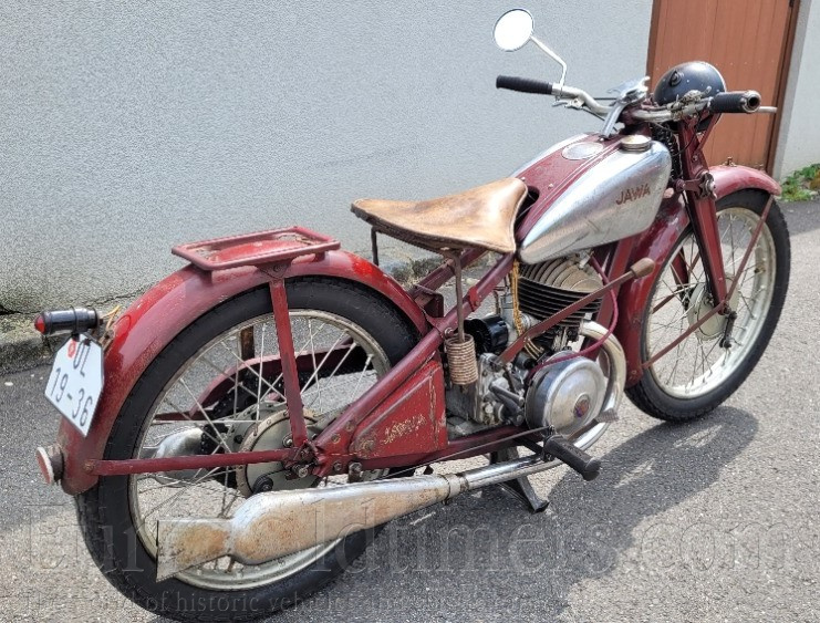 JAWA 250 Special, s TP, v původním stavu
