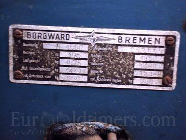  Hansa Borgward 1500 veterán z roku 1950