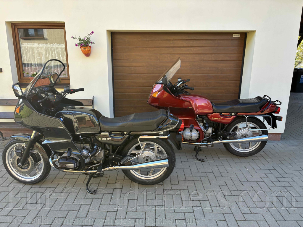 BMW R80 RT, originální stav, kufry BMW, 