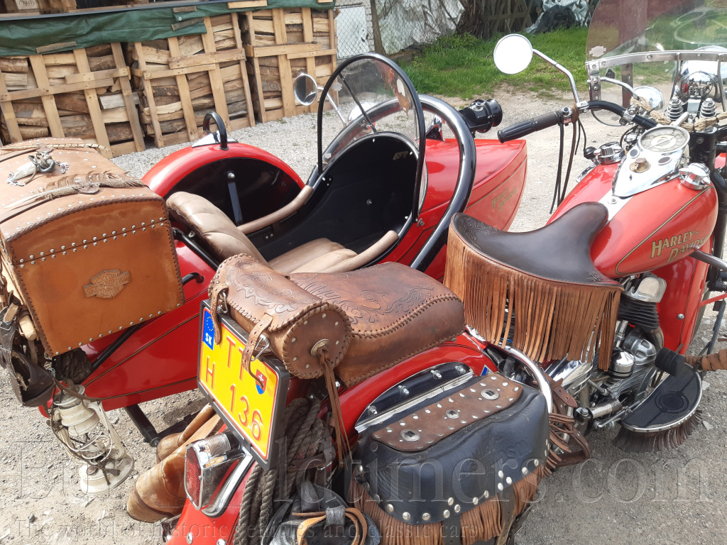 Harley Davidson+ sidecar WLC 750c