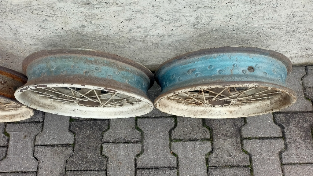 Drátěná kola na AERO 1000