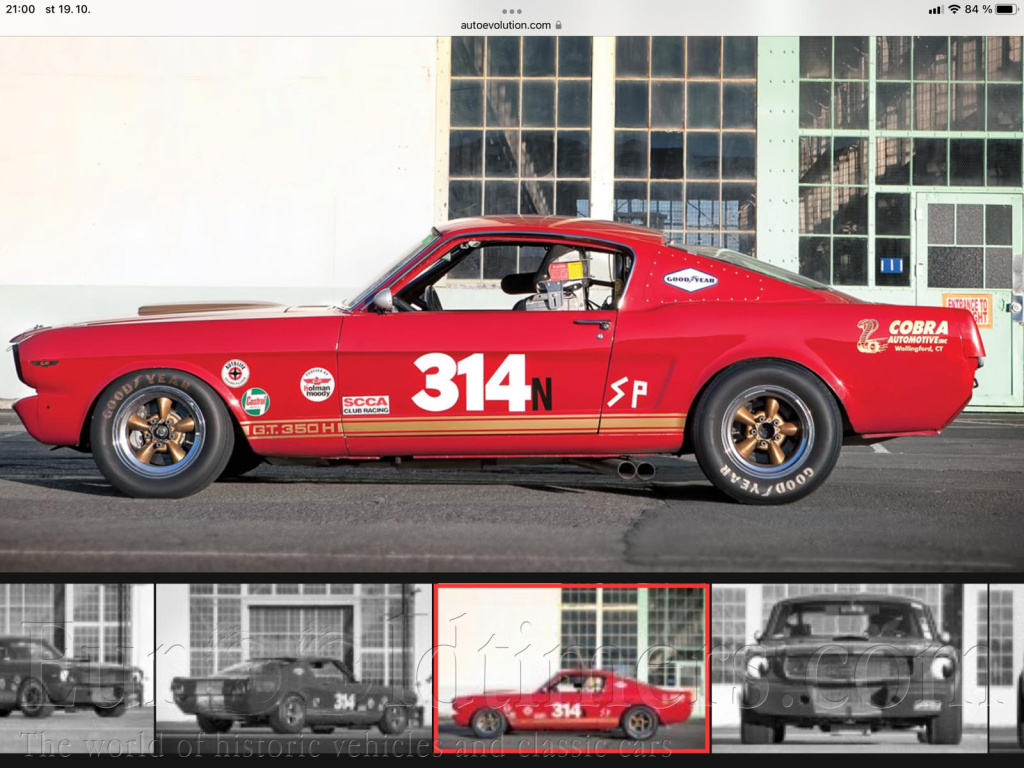 Ford Mustang Fastback 1965 289 ci 