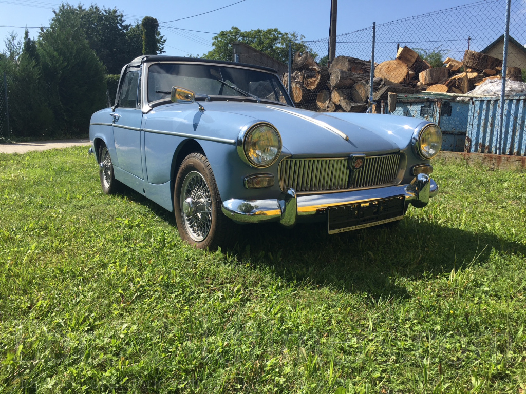 MG Midget rok 1965