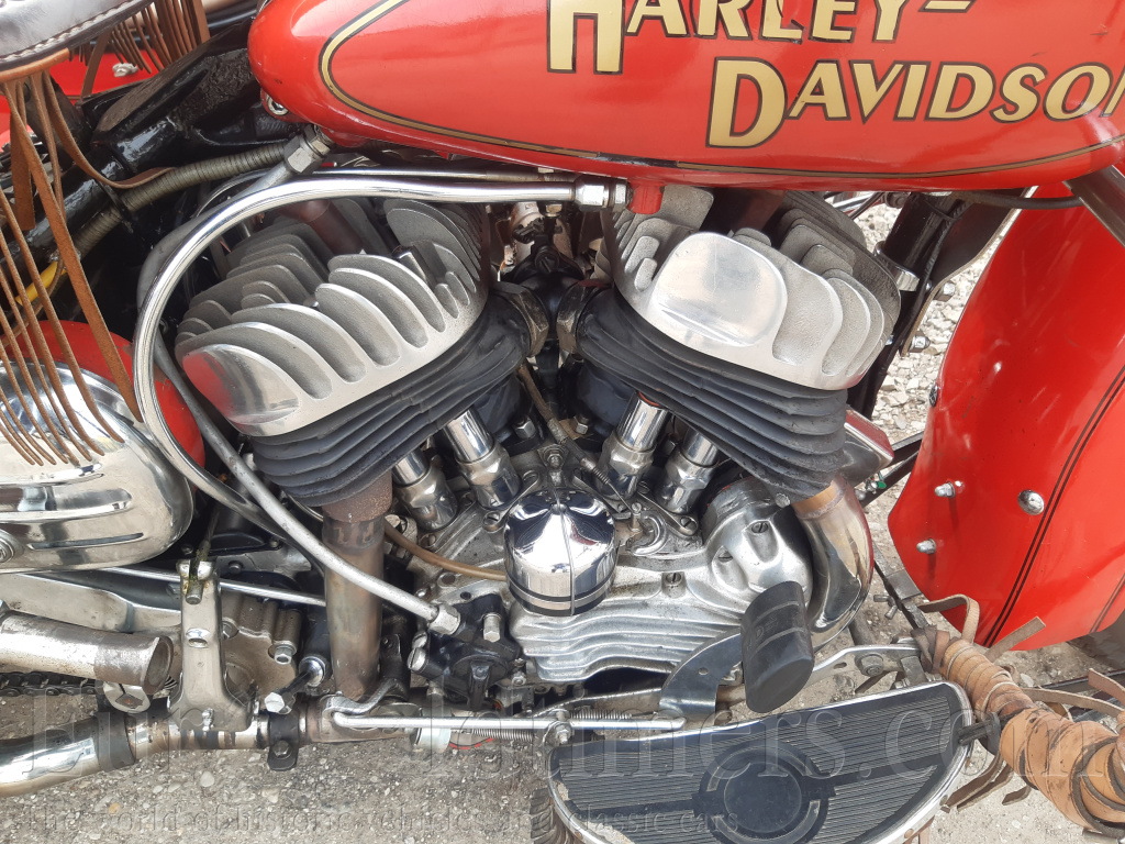 Harley Davidson+ sidecar WLC 750c