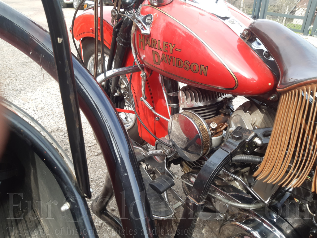 Harley Davidson+ sidecar WLC 750c