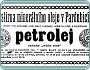 první rekl. inzerát Fanotvy rafinérie otiskly Národní listy již 17. prosince 1889
