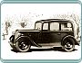 1935 - Austin Seven Ruby sedan, rozvinutí myšlenky původní lidové „sedmičky“