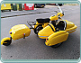 Jawa 350 ČZ 361 (1960) sajdkára+páv