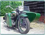 (1937) BSA G14 996 ccm V Twin Combo