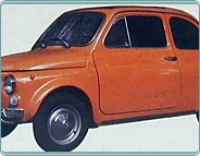 (1971)  Fiat Nuova 500 110F