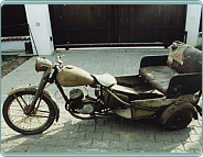 (1949-1950) ČZ 125 ccm Rikša