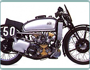 (1939) AJS Supercharged V4 495 ccm