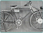 (1930-1931) motorizované kolo ČZ