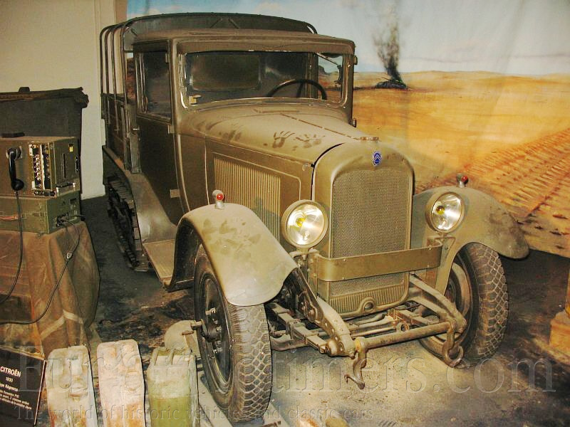 (1930) Citroën AC4 Kegresse Galerie Veteráni i veterán