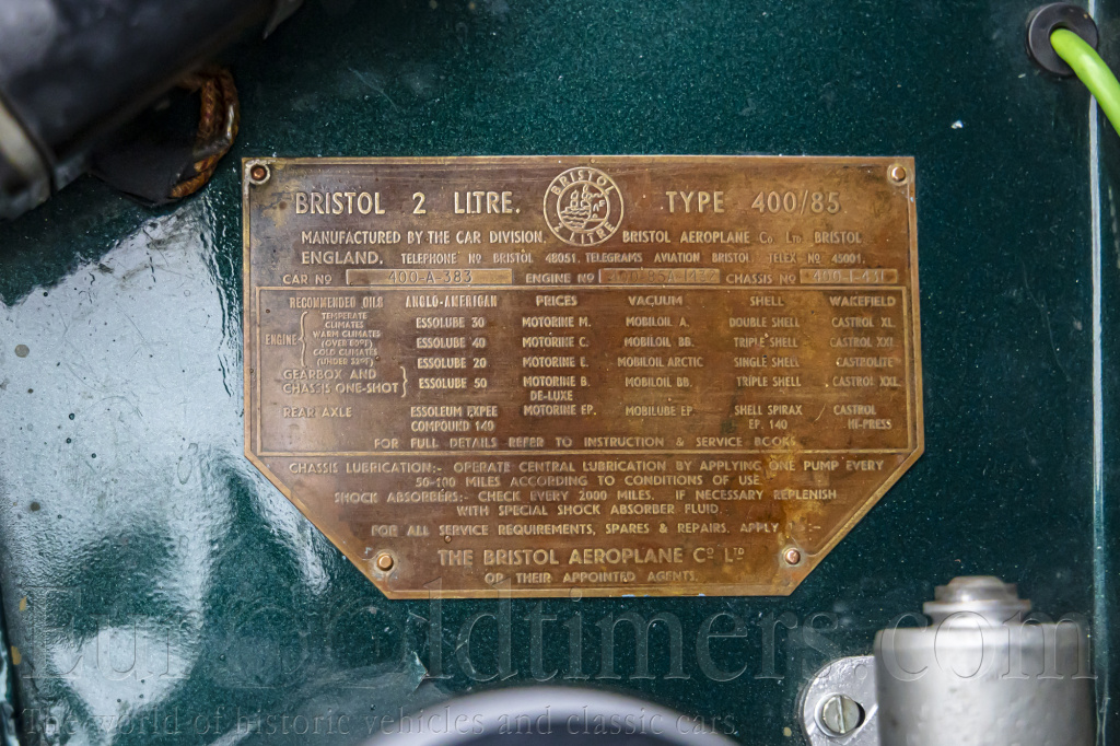 1949 Bristol 400/85