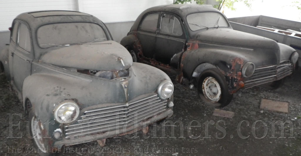 Peugeot 203 C 1.4 benz.  r.v.: 1967 2 ks