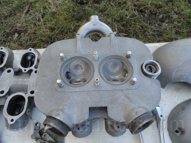 JAwa 500 OHC 01, díly motoru v započaté 